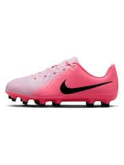 Nike Pink/Black Kids Tiempo Legend 10 Club Multi Ground Football Boots - Image 8 of 12