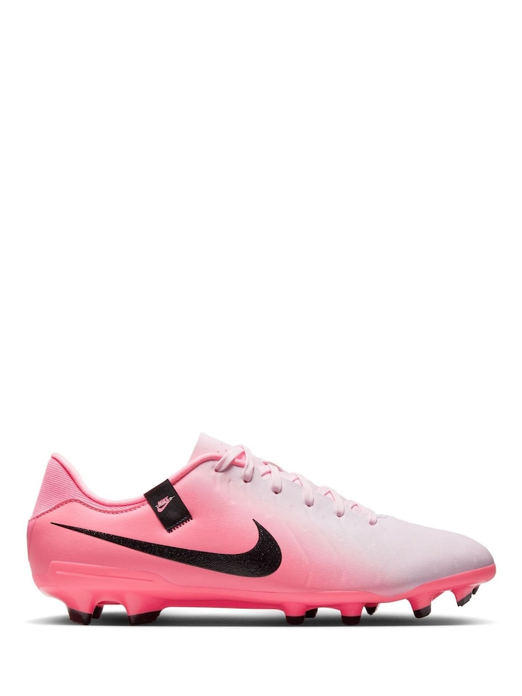 Nike Metallic Silver/Black Adults Tiempo Legend 10 Academy Multi Ground Football Boots - Image 1 of 12