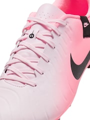 Nike Metallic Silver/Black Adults Tiempo Legend 10 Academy Multi Ground Football Boots - Image 10 of 12