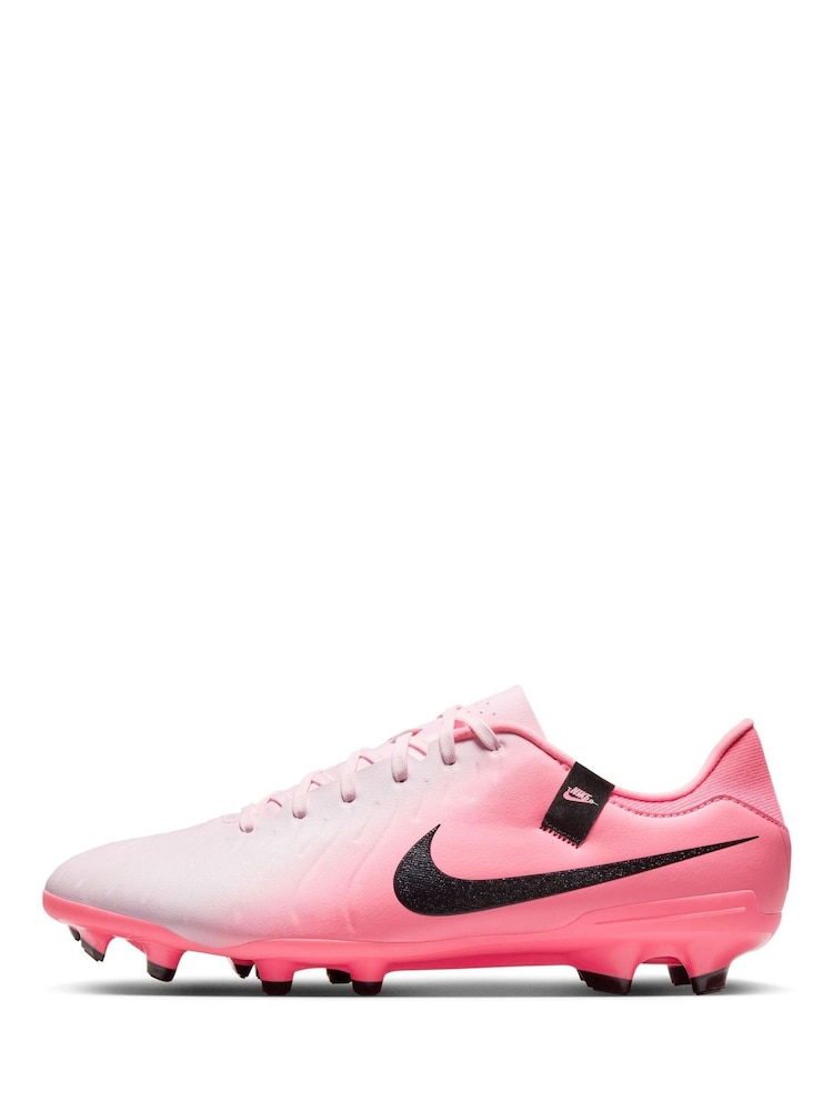 Nike Metallic Silver/Black Adults Tiempo Legend 10 Academy Multi Ground Football Boots - Image 2 of 12