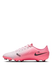 Nike Metallic Silver/Black Adults Tiempo Legend 10 Academy Multi Ground Football Boots - Image 5 of 12