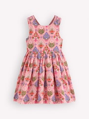 Boden Pink Harper Cross-back Dress - Image 1 of 3