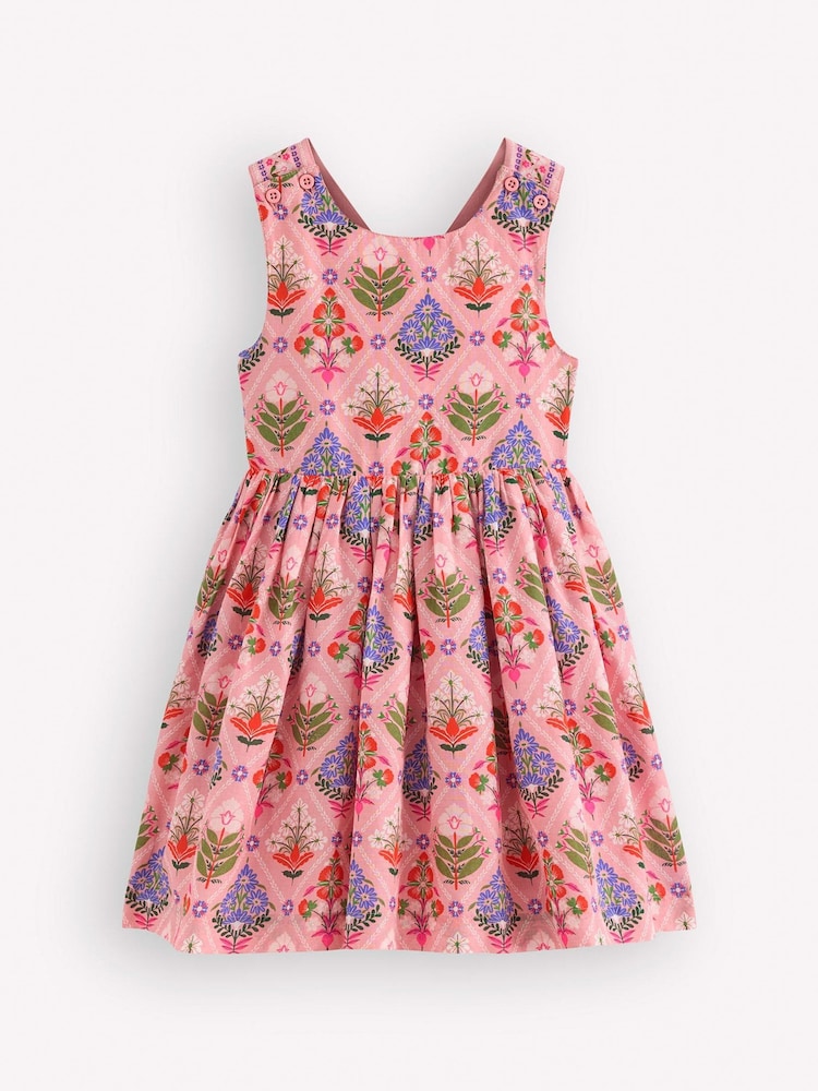 Boden Pink Harper Cross-back Dress - Image 1 of 3