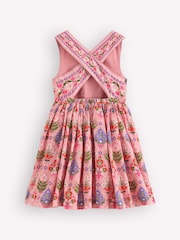 Boden Pink Harper Cross-back Dress - Image 2 of 3