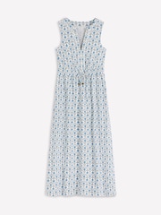 Boden Cream Delphine Midi Jersey Dress - Image 7 of 7