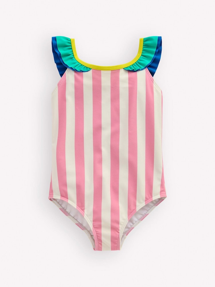 Traje de baño con tirantes y volantes Hallie de Boden - Imagen 1 de 3