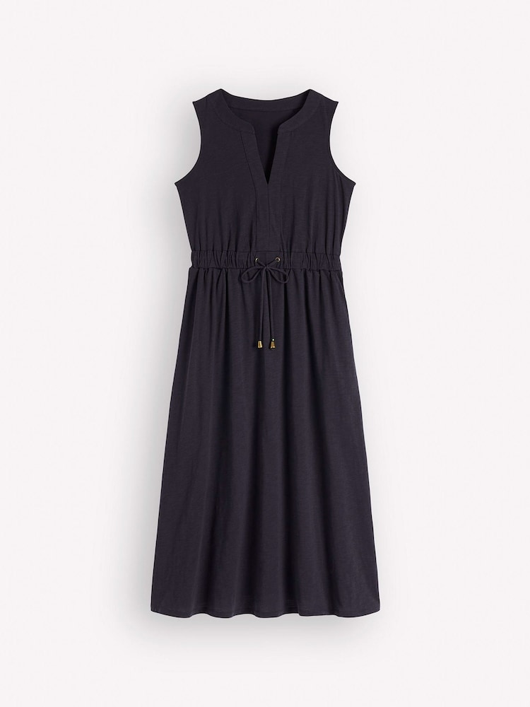 Boden Blue Delphine Midi Jersey Dress - Image 1 of 2
