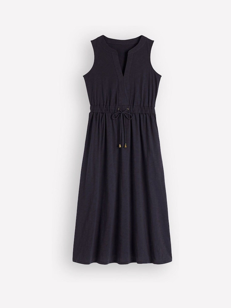 Boden Blue Delphine Midi Jersey Dress - Image 5 of 5