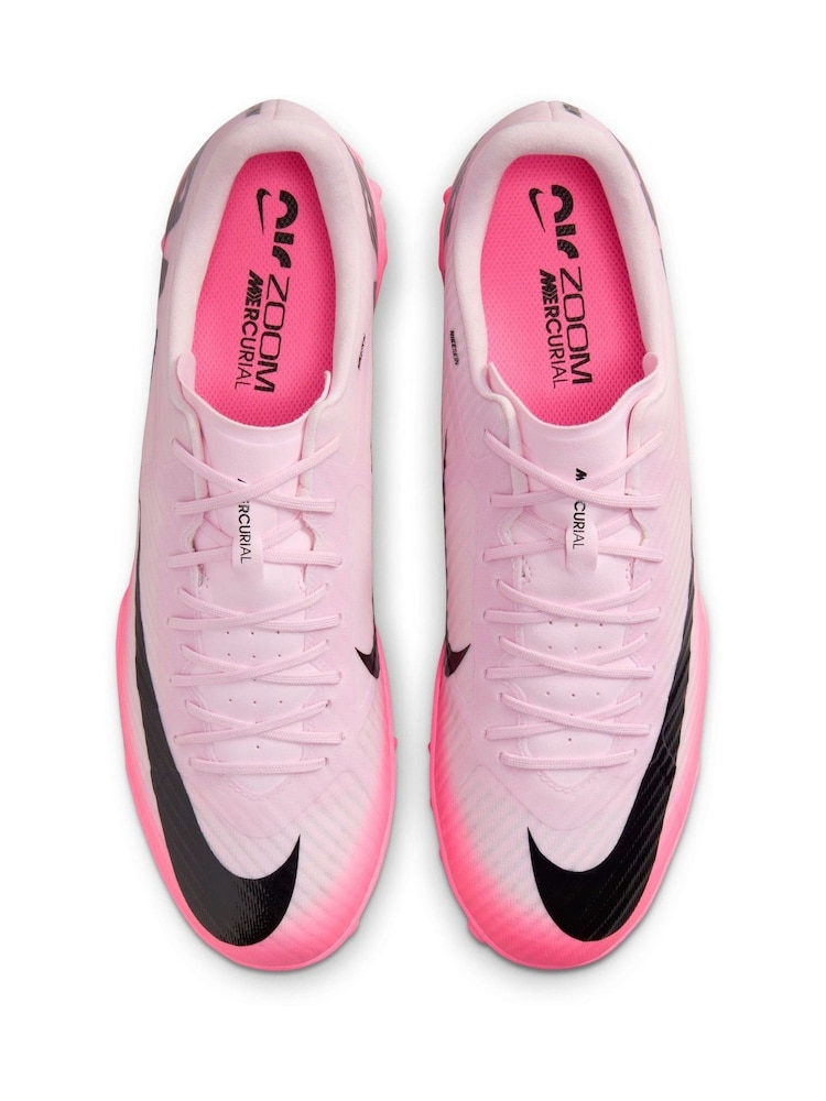 Nike Metallic Silver/Black Adults Mercurial Vapor 15 Academy Turf Football Boots - Image 11 of 11