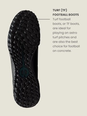 Nike Metallic Silver/Black Adults Mercurial Vapor 15 Academy Turf Football Boots - Image 3 of 11