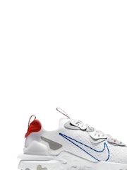 Nike White React Vision Trainers - Image 3 of 10