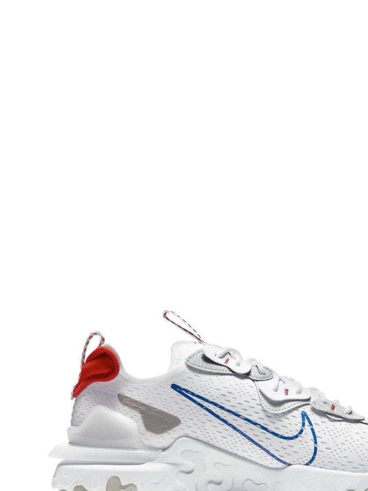 Nike White React Vision Trainers - Image 3 of 10