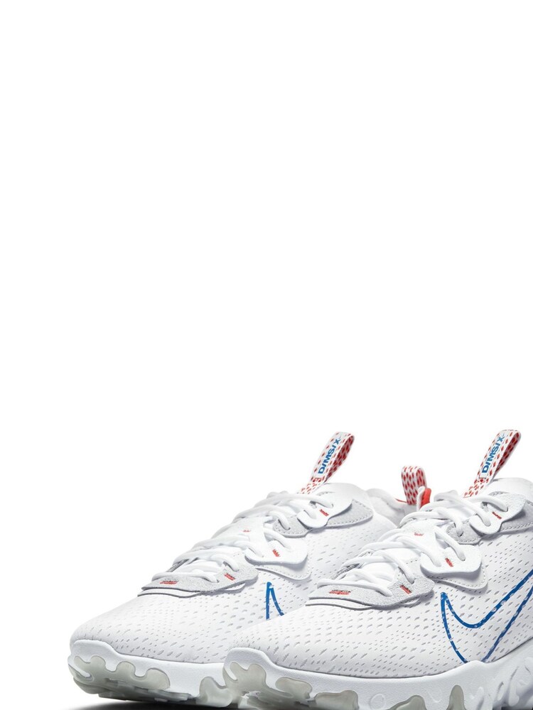 Nike White React Vision Trainers - Image 5 of 10