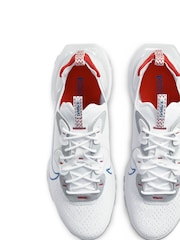 Nike White React Vision Trainers - Image 7 of 10
