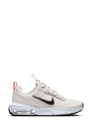Nike White Blue Orange Youth Air Max INTRLK Lite Trainers - Image 1 of 11