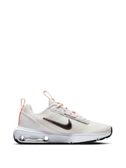 Nike White Blue Orange Youth Air Max INTRLK Lite Trainers - Image 11 of 11