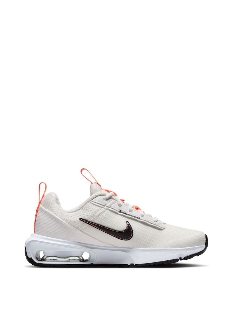 Nike White Blue Orange Youth Air Max INTRLK Lite Trainers - Image 11 of 11
