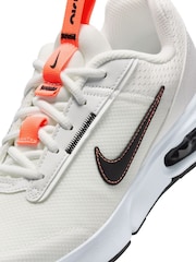 Nike White Blue Orange Youth Air Max INTRLK Lite Trainers - Image 6 of 11
