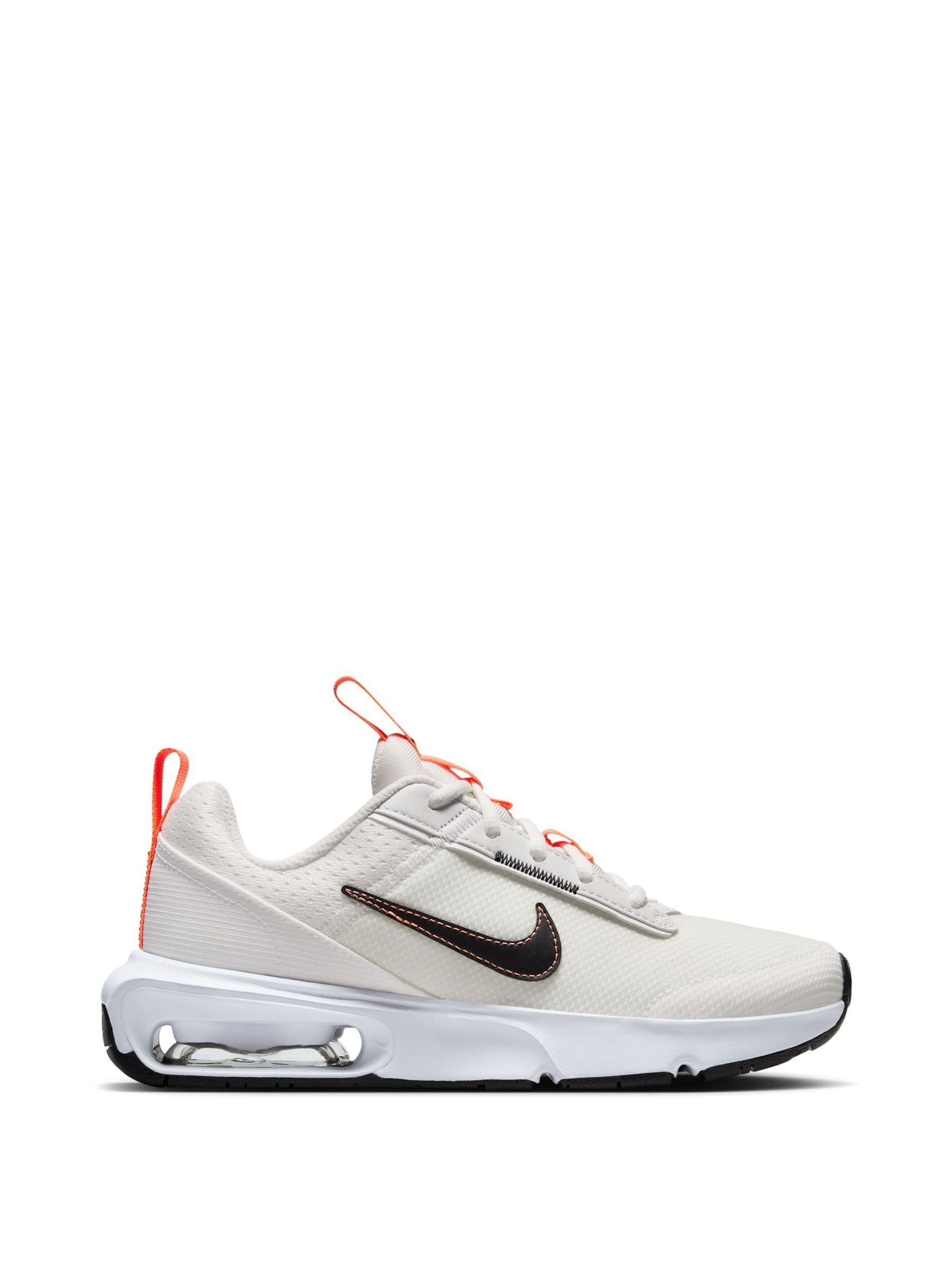 nike white and orange trainers