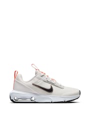 Nike White Blue Orange Youth Air Max INTRLK Lite Trainers - Image 8 of 11