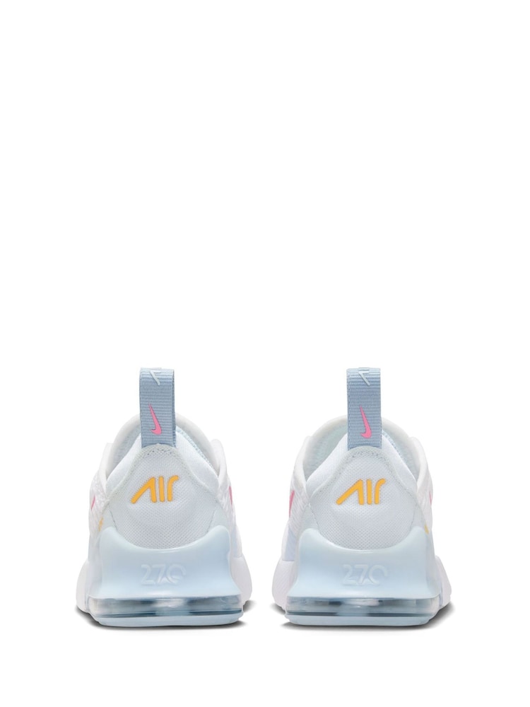 Biały/różowy - Niemowlęce buty sportowe Nike Air Max 270 - Image 3 of 9