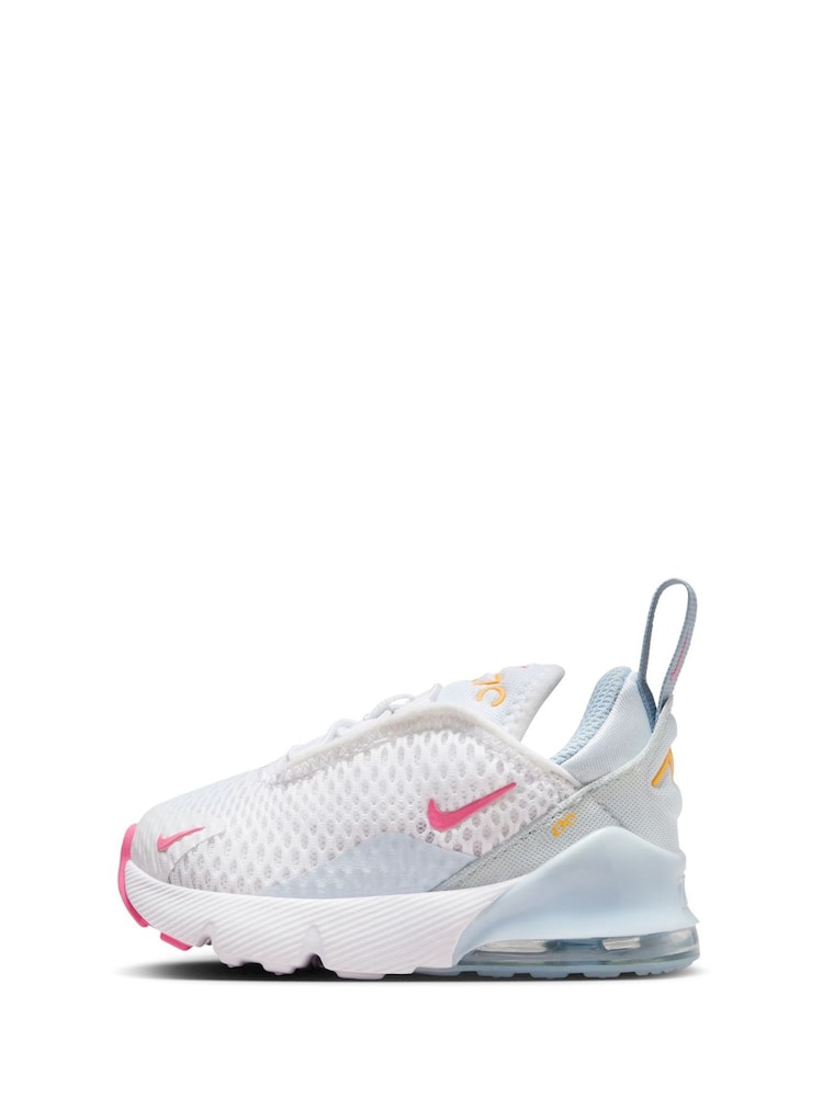 Biały/różowy - Niemowlęce buty sportowe Nike Air Max 270 - Image 6 of 9
