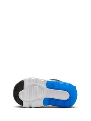 Nike Black/Blue Infant Air Max 270 Trainers - Image 7 of 9