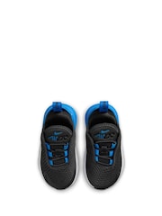 Nike Black/Blue Infant Air Max 270 Trainers - Image 9 of 9