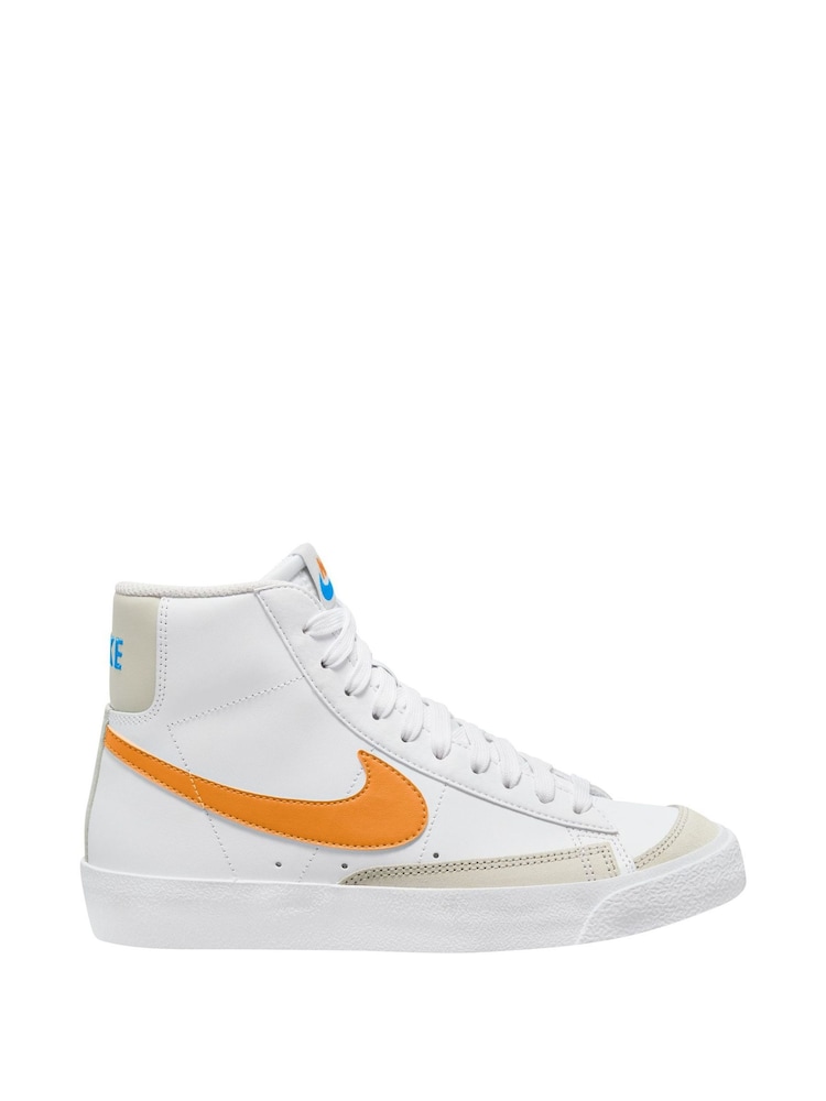 Белая оранги - Детские кроссовки Nike Blazer 77 - Изображение 1 из 8