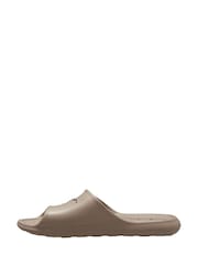 Nike Brown Victori One Sliders - Image 2 of 7