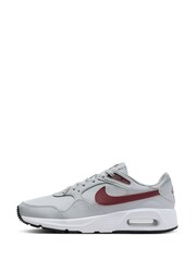 Nike Grey/Red Air Max SC Trainers - Image 4 of 17