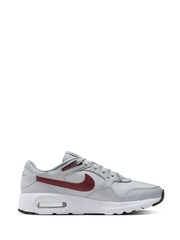 Nike Grey/Red Air Max SC Trainers - Image 5 of 17