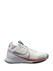 Nike White Pegasus Trail 4 GORE-TEX Waterproof Trail Running Shoes - Image 1 of 13