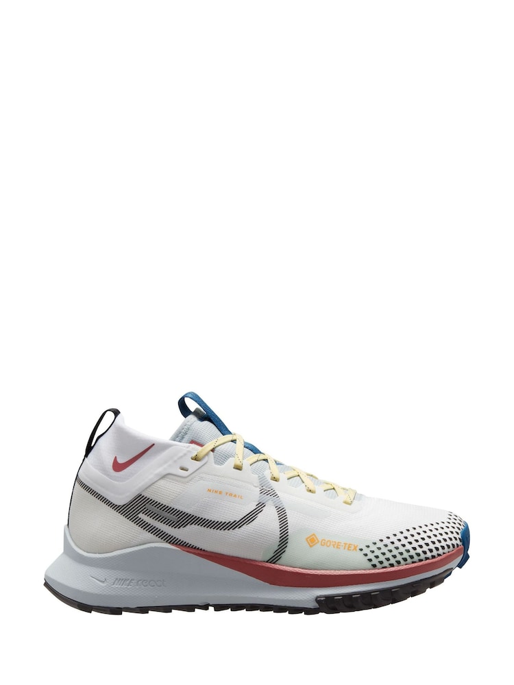 Nike White Pegasus Trail 4 GORE-TEX Waterproof Trail Running Shoes - Image 1 of 13