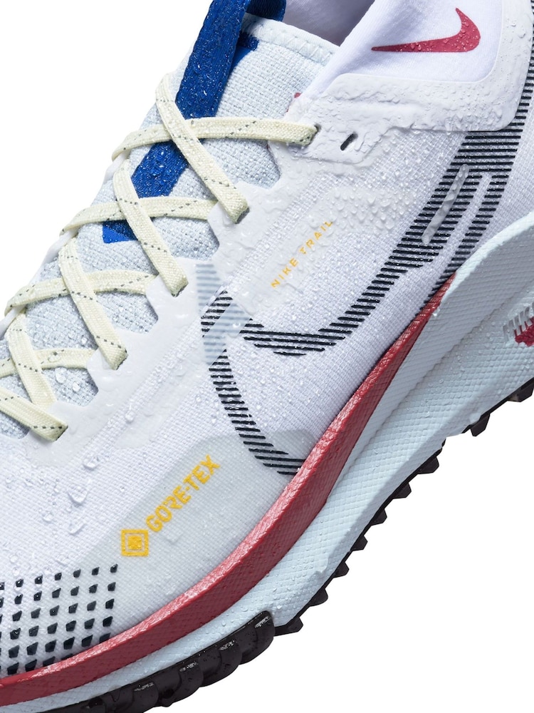 Nike White Pegasus Trail 4 GORE-TEX Waterproof Trail Running Shoes - Image 13 of 13