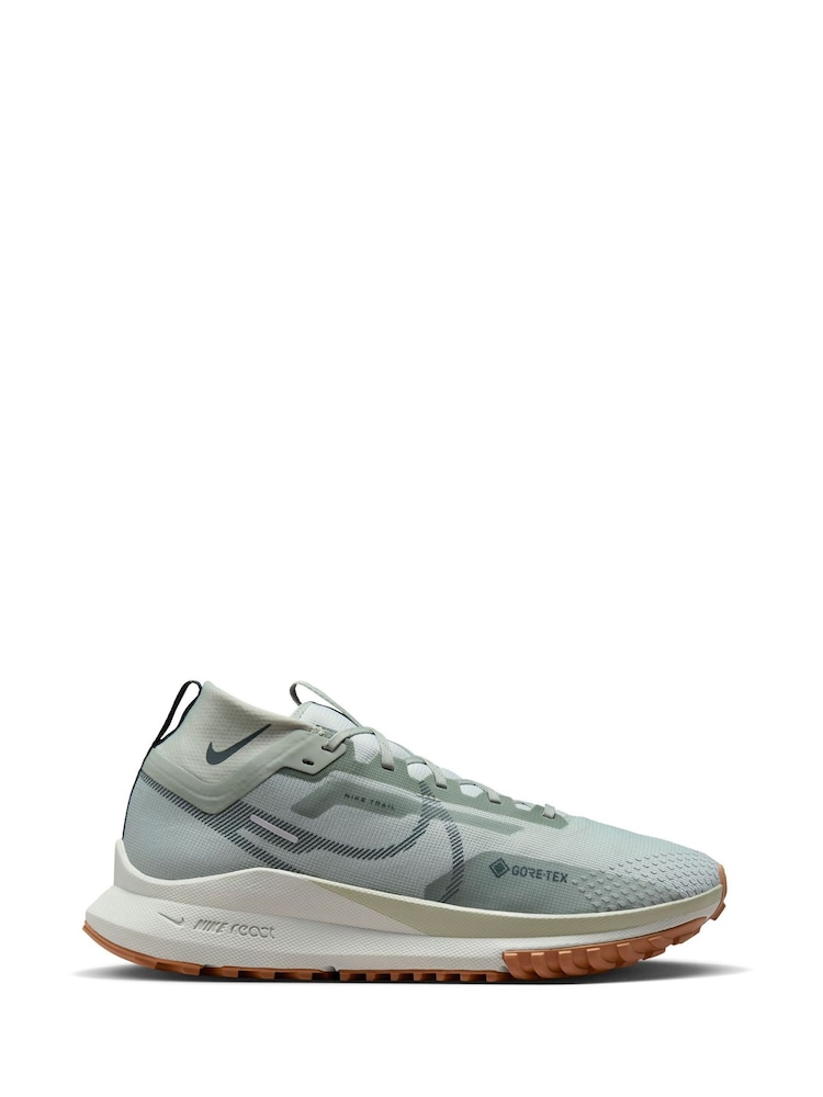 Nike Green React Pegasus Trail 4 Gore-Tex Running Trainers - Image 10 of 10