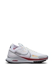 Nike White/Black React Pegasus Trail 4 Gore-Tex Running Trainers - Image 12 of 13