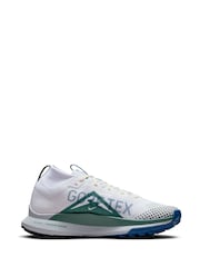 Nike White/Black React Pegasus Trail 4 Gore-Tex Running Trainers - Image 4 of 13