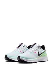 Nike White Air Zoom Structure 25 Running Trainers - Image 2 of 11