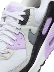 Nike White Air Max 90 Shoes - Image 7 of 10