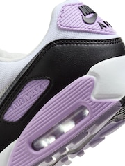 Nike White Air Max 90 Shoes - Image 8 of 10