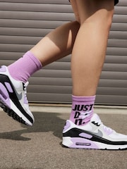 Nike White Air Max 90 Shoes - Image 9 of 10