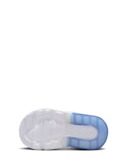 Nike White/Royal Blue Infant Air Max 270 Trainers - Image 7 of 9