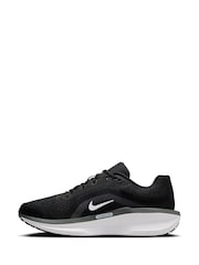 Nike Black/White Winflo 11 Road Running Trainers - Image 3 of 13