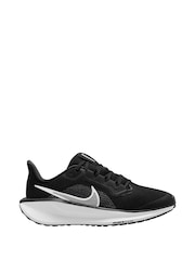 Nike Black/White Youth Air Zoom Pegasus 41 Running Trainers - Image 1 of 4
