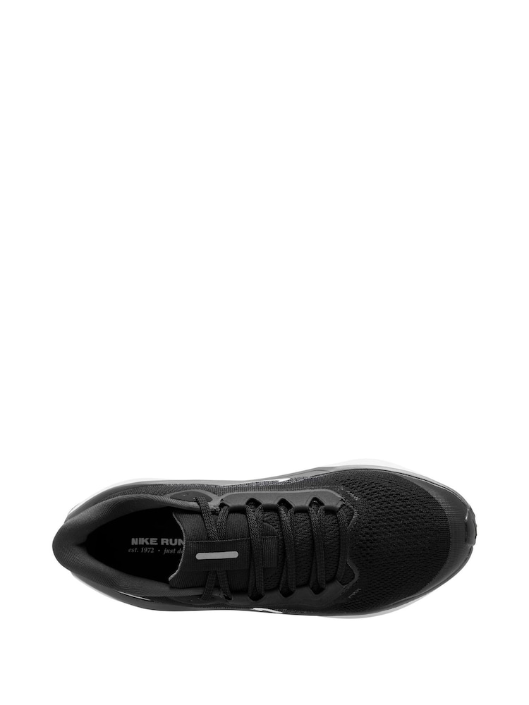 Nike Black/White Youth Air Zoom Pegasus 41 Running Trainers - Image 3 of 4