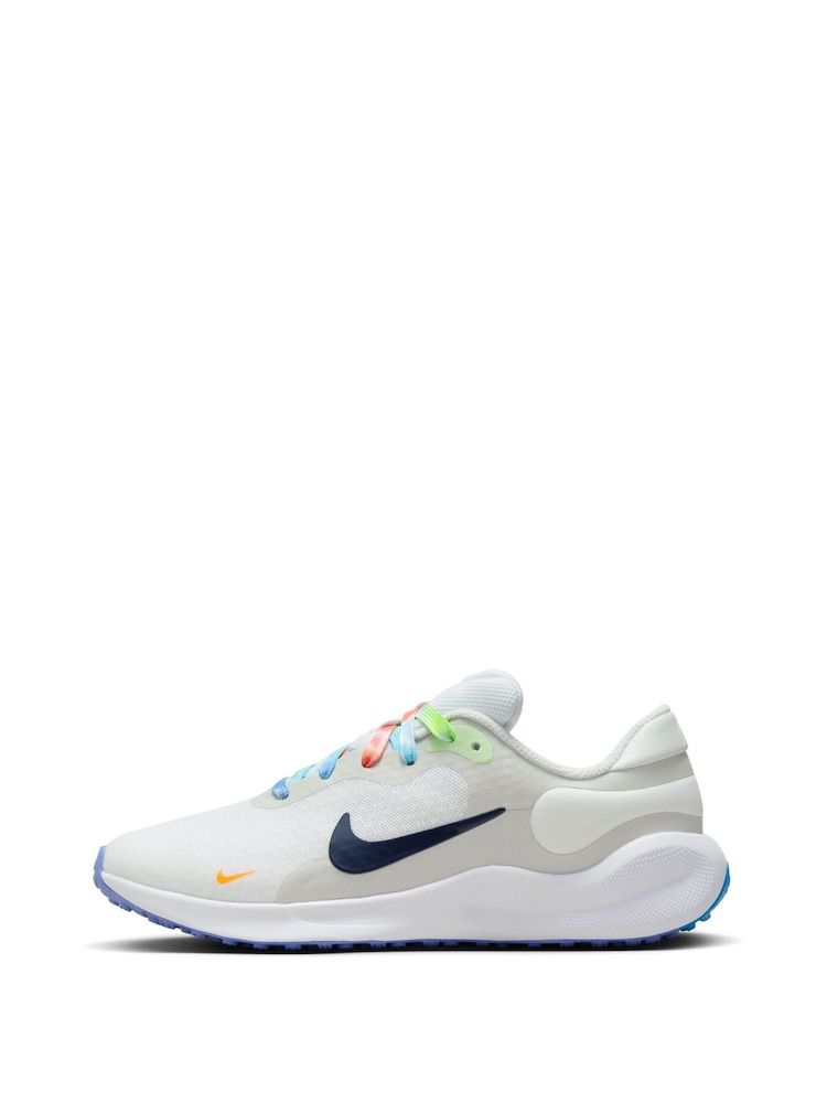 Weiß/Mehrfarbig - Nike Revolution 7 Sportschuhe für Jugendliche - Bild 2 von 11 Weiß/Mehrfarbig - Nike Revolution 7 Sportschuhe für Jugendliche - Bild 2 von 11