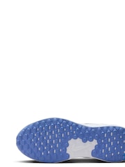 Nike White/Multi Youth Revolution 7 Trainers - Image 7 of 11