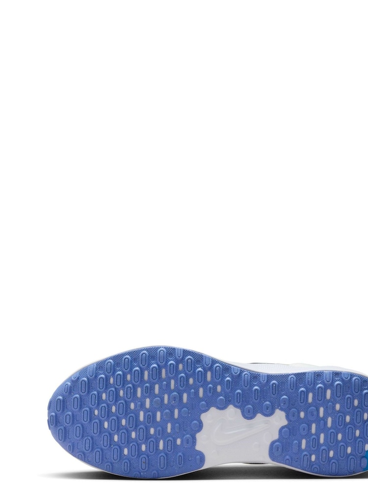 Nike White/Multi Youth Revolution 7 Trainers - Image 7 of 11