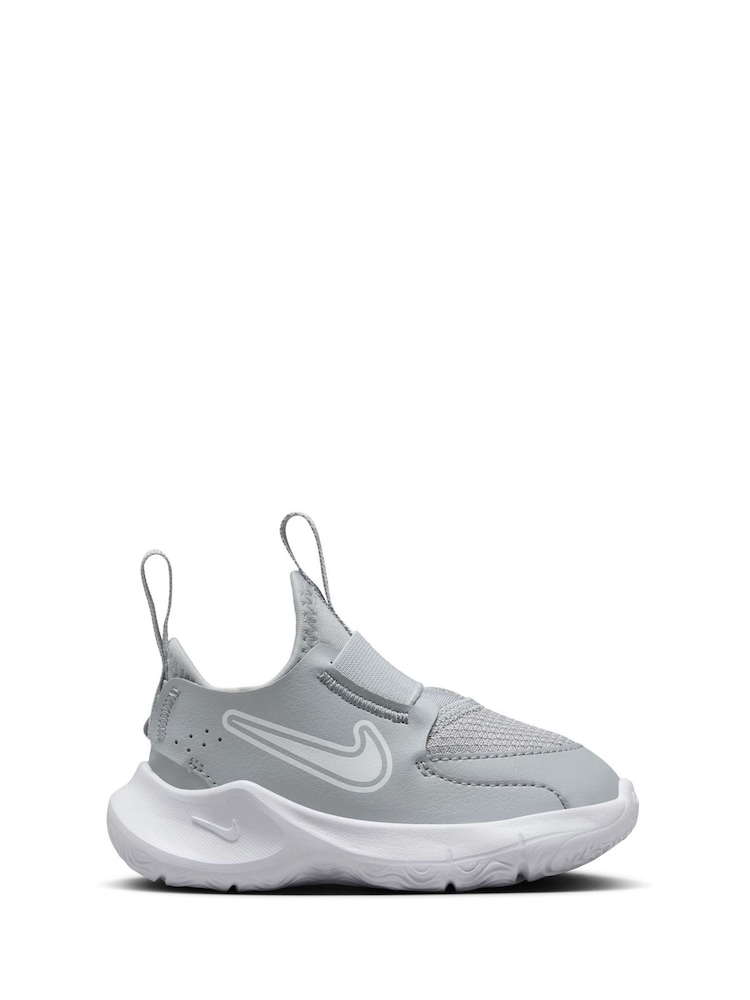 Sivá/biela - Bežecké tenisky Nike Infant Flex 3 - Obrázok 1 z 11